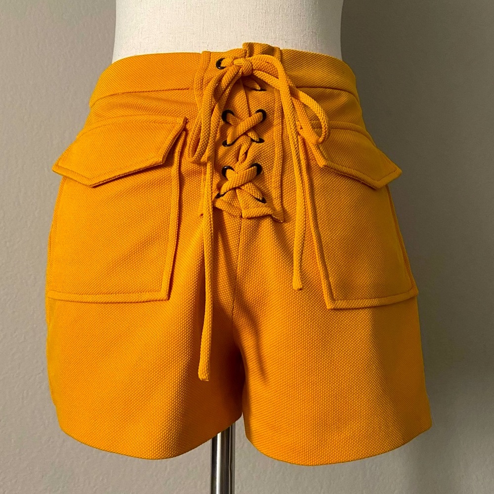 English Factory High Waist Shorts